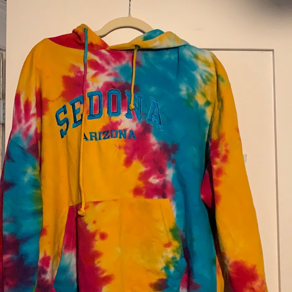 Tie-dye hoodie